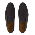 LORO PIANA OPEN WALK ANKLE BOOT CAVIAR