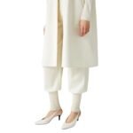LORO PIANA REBECCA SLINGBACK LIGHT WHITE MILK