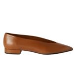 LORO PIANA REBECCA BALLET FLAT SADDLE BROWN