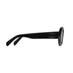 CELINE TRIOMPHE 01 SUNGLASSES IN ACETATE BLACK-BLACK