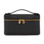 LORO PIANA EXTRA POCKET MINI POUCH OCEAN HEART