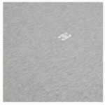 CELINE TRIOMPHE LOOSE T SHIRT IN COTTON JERSEY GREY MELANGE-OFF WHITE