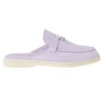 LORO PIANA BABOUCHE CHARMS WALK LOAFER BLUE FLUORITE