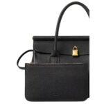 LORO PIANA LOOM BAG L25 BLACK-SUN GOLD