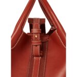 LORO PIANA SMALL BALE BAG DEEP KUMMEL