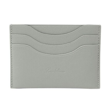 LORO PIANA EXTRA CARD HOLDER EUCALYPTUS