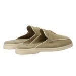 LORO PIANA CHARMS WALK BABOUCHE LOAFER DRIED TARAGON