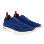 LORO PIANA 360 LP FLEXY WALK SNEAKER BLUE FLUORITE