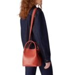 LORO PIANA SMALL BALE BAG DEEP KUMMEL