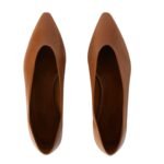 LORO PIANA REBECCA BALLET FLAT SADDLE BROWN