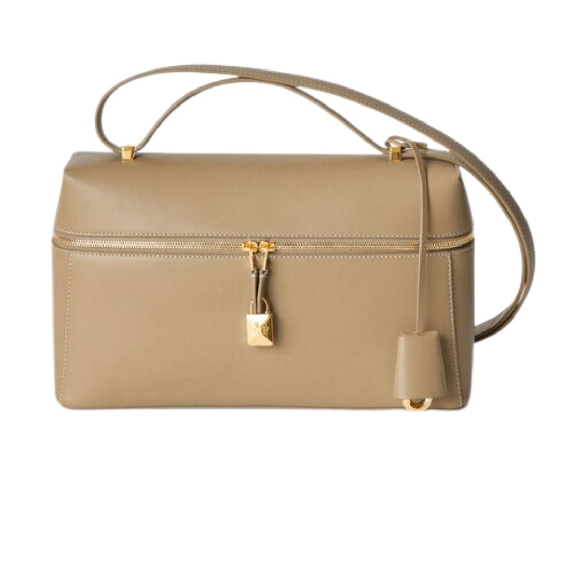 19 LORO PIANA EXTRA BAG L27 LIGHT BAMBOO