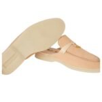 LORO PIANA CHARMS WALK BABOUCHE LOAFER LEMON MERINGUE