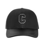 CELINE CASQUETTE BASEBALL COLLEGE AGNEAU GRAINÉ