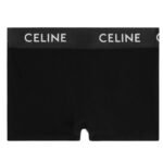 CELINE BOXERS IN COTTON JERSEY BLACK