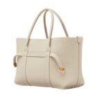 LORO PIANA SMALL GHIERA SHOPPER LIGHT TRAVERTINE