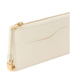 LORO PIANA EXTRA ZIP POUCH WHISPER WHITE