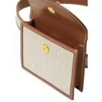 LORO PIANA EXTRA POCHETTE BELT NATURAL