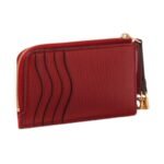 LORO PIANA EXTRA ZIP POUCH FROZEN REDCURRANT