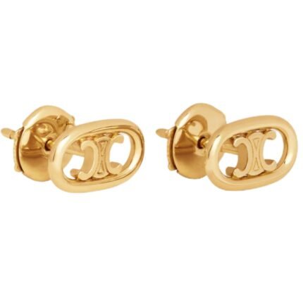 CELINE MAILLON TRIOMPHE STUDS IN YELLOW GOLD