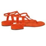 LORO PIANA MINDIL SANDAL KYOTO ORANGE