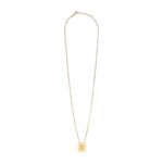 CELINE ALPHABET S NECKLACE IN BRASS WITH GOLD FINISH