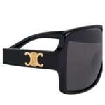 CELINE TRIOMPHE 16 SUNGLASSES IN ACETATE BLACK