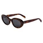CELINE CAT EYE S193 SUNGLASSES IN ACETATE DARK HAVANA