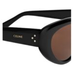 CELINE CAT EYE S286 SUNGLASSES IN ACETATE BLACK