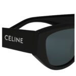 CELINE MONOCHROMS 06 SUNGLASSES IN ACETATE BLACK
