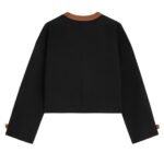 CELINE CARDIGAN JACKET IN DOUBLE FACE CASHMERE