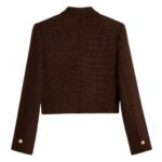 CELINE VIVIENNE JACKET IN WOOL TWEED