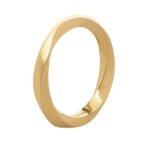 CELINE TORSION RING IN YELLOW GOLD
