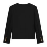 CELINE CHASSEUR JACKET IN CASHMERE FLANNEL