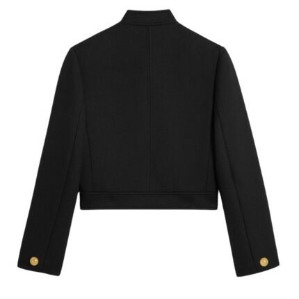 CELINE VERNEUIL JACKET IN DOUBLE FACED WOOL TRICOTINE