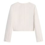 CELINE VERNEUIL BOUTIS JACKET IN WOOL AND SILK