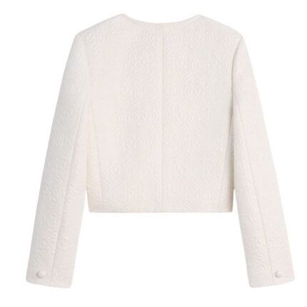 CELINE VERNEUIL BOUTIS JACKET IN WOOL AND SILK