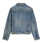 CELINE OVERSIZED TRUCKER JACKET IN UNION WASH DENIM