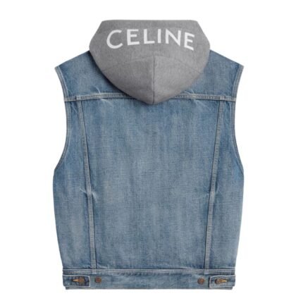 CELINE TRUCKER JACKET IN UNION WASH DENIM