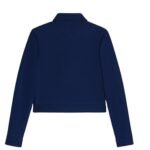 CELINE TRIOMPHE ZIP UP JACKET IN TEXTURED JERSEY