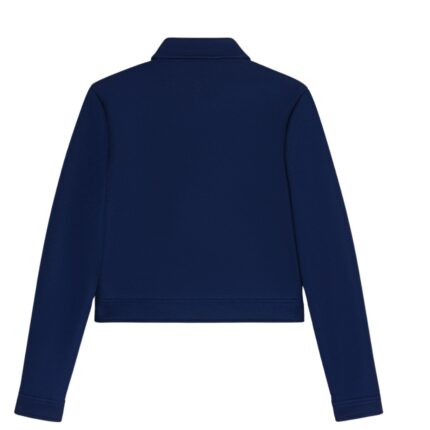 CELINE TRIOMPHE ZIP UP JACKET IN TEXTURED JERSEY