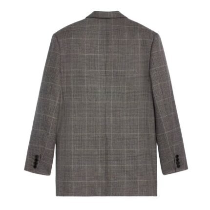 CELINE BIBLIOTHÈQUE NATIONALE DE FRANCE BLAZER IN PRINCE OF WALES WOOL
