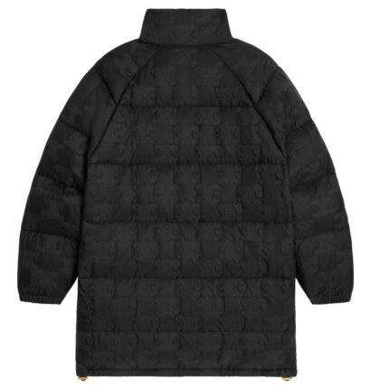 CELINE LONG TRIOMPHE DOWN JACKET IN LIGHTWEIGHT NYLON