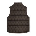 CELINE QUILTED VEST IN MONOGRAM NYLON