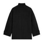 CELINE EGG COAT IN DOUBLE FACE WOOL