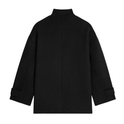 CELINE EGG COAT IN DOUBLE FACE WOOL