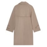 CELINE TRENCH COAT IN WOOL GABARDINE AND COTTON
