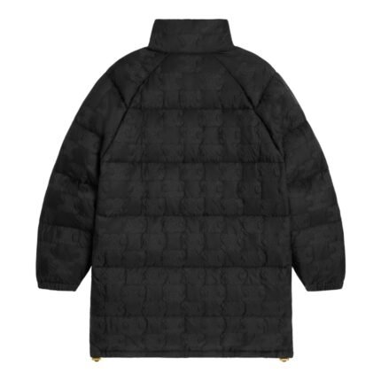 CELINE LONG TRIOMPHE DOWN JACKET IN LIGHTWEIGHT NYLON