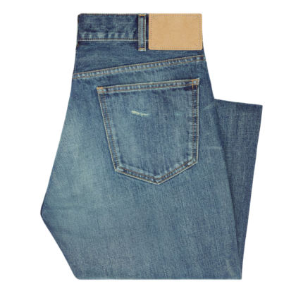 CELINE WESLEY JEANS IN MIDNIGHT SAPPHIRE DENIM