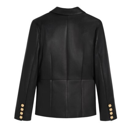 CELINE TAILORED JACKET IN SOFT LAMBSKIN