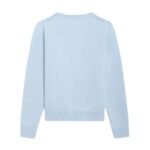 CELINE CREW NECK SWEATER IN HERITAGE CASHMERE BABY BLUE